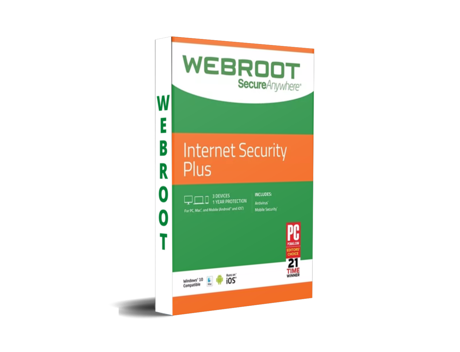 Webroot Internet Security Plus 1 Device 1 Year